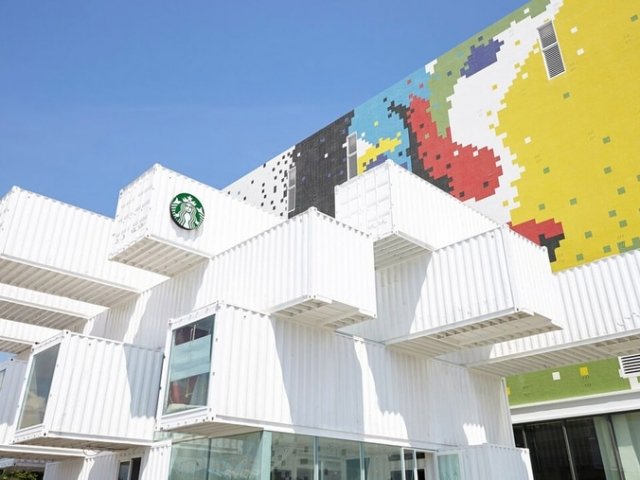 'Lo Starbucks di Hualien (Taiwan): un’opera di Kengo Kuma.'