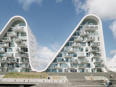 'The Wave, l’edificio che rende omaggio al paesaggio di Vejle'