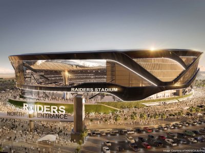 'Il nuovo stadio dei Las Vegas Raiders'