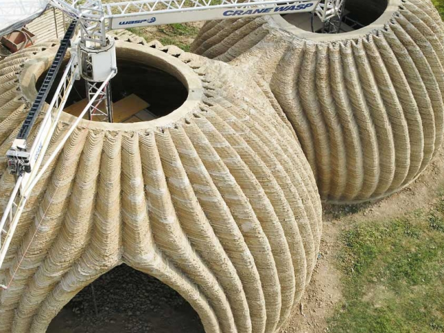 'Ecosostenibilità e innovazione: Tecla, la casa in terra cruda stampata in 3D'